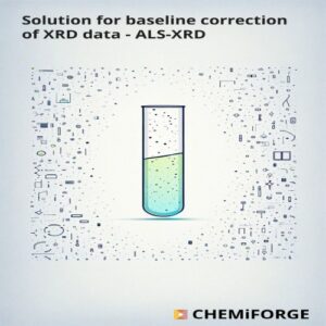 Solutions for XRD baseline correctio, ALD XRD