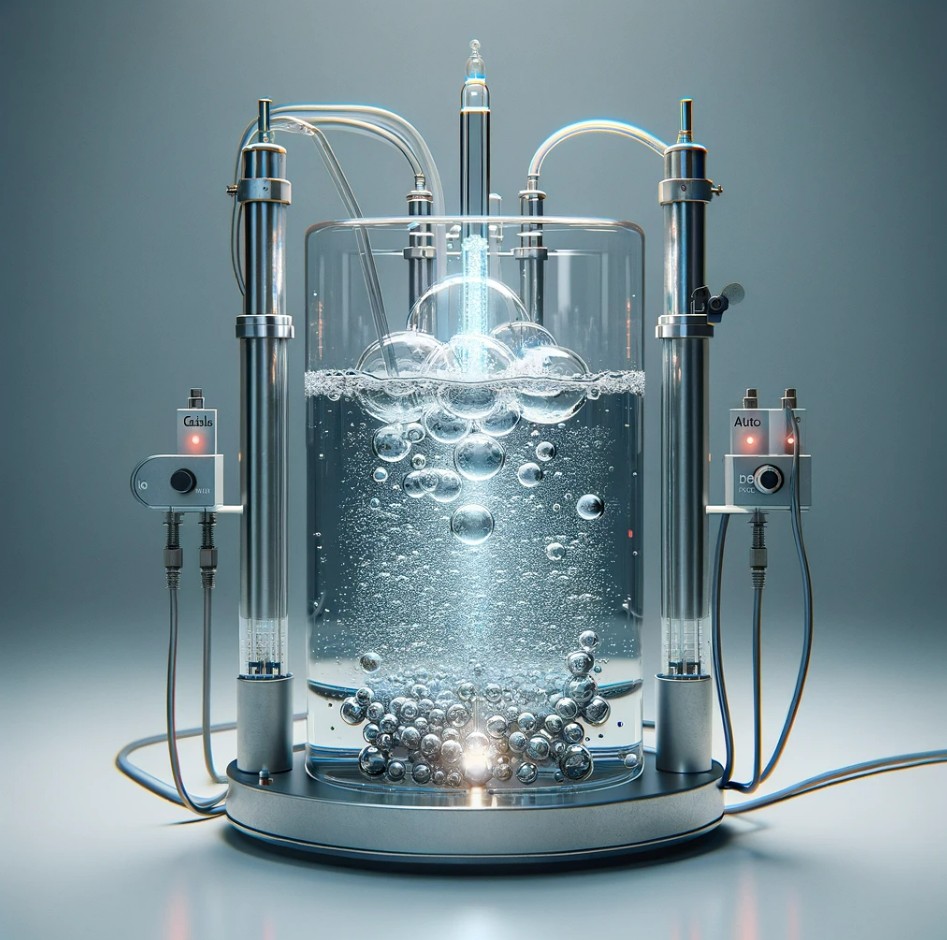 Development of a New Water Electrolysis Method without Membrane, SCE (SuperCapacitive Electrolyzer)